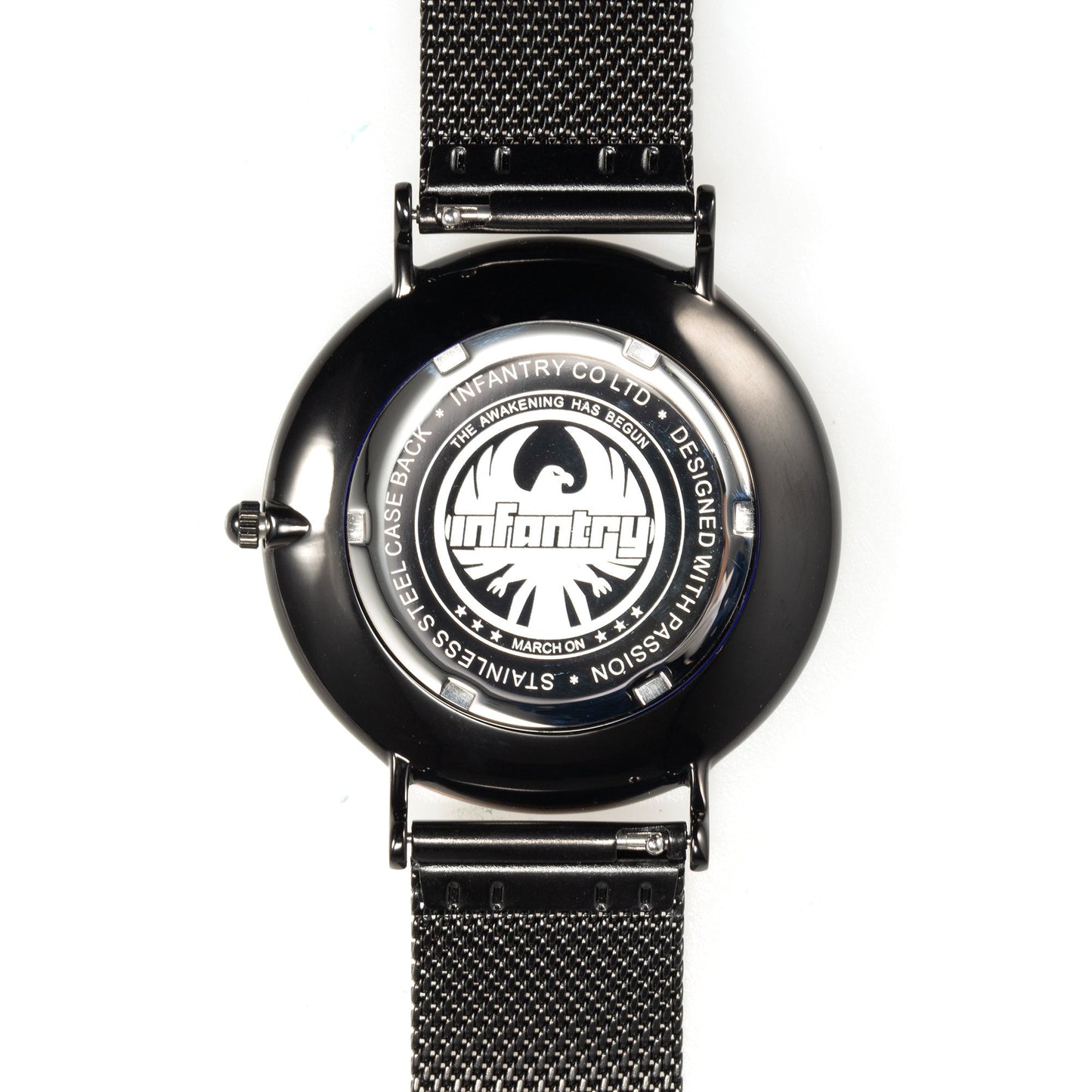 Infantry_Milimalist_Men_s_Watch_-_Silver_Black_waterproof IN-DG-BLK-02