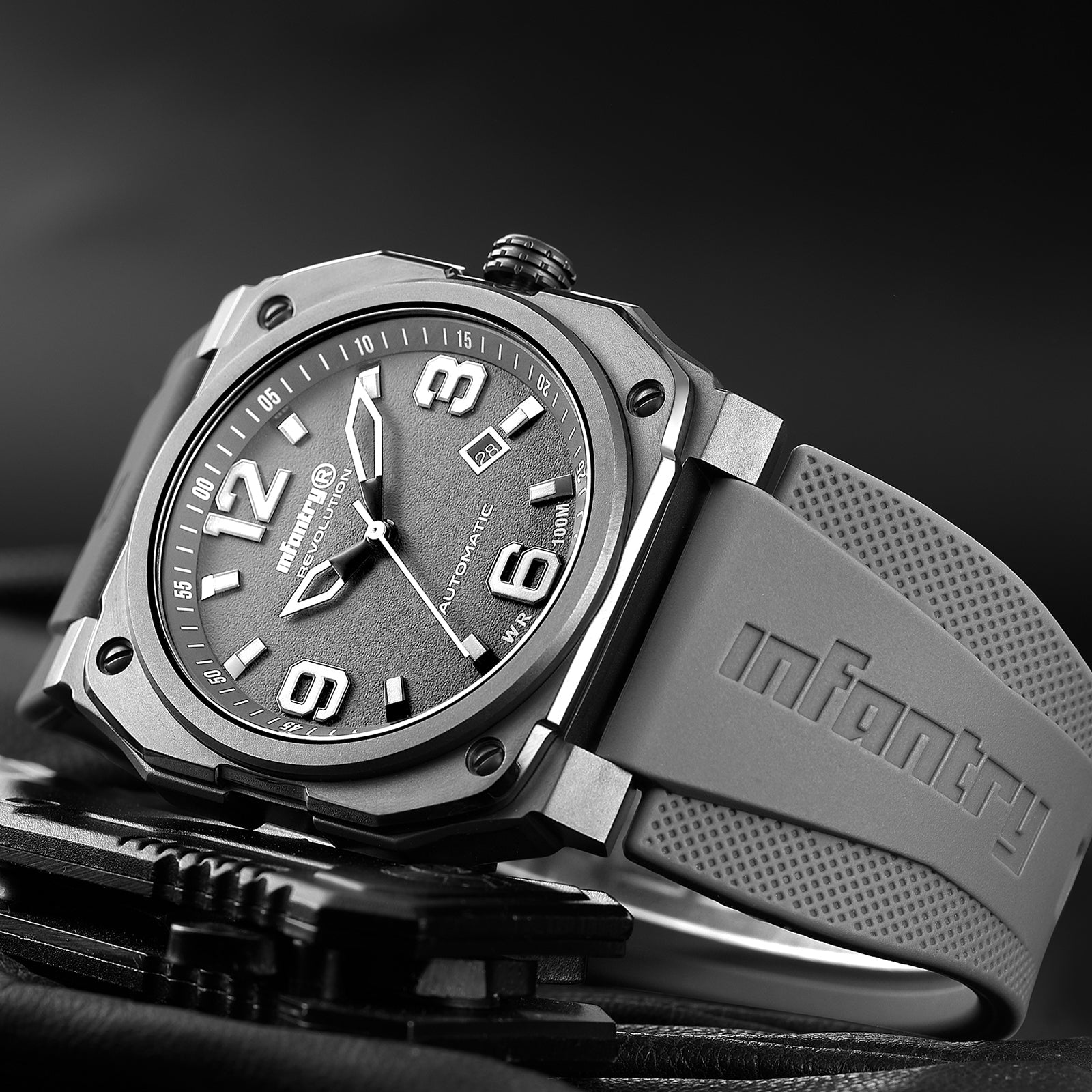 Infantry_Automatic_Men_s_Watch_-_Grey_waterproof_REVO-AUTO-04-04