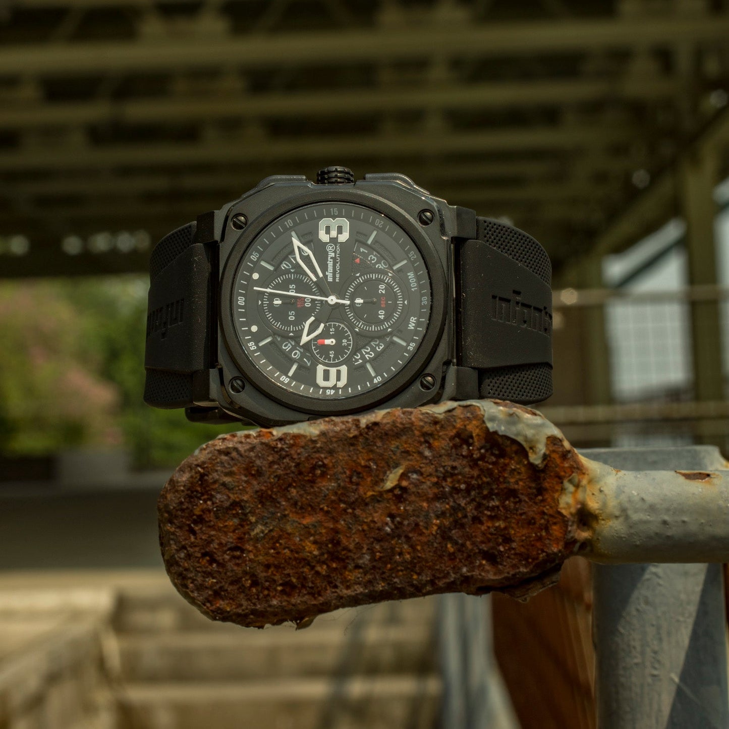 Infantry_Chronograph_Men_s_Watch_-_Black_Derset_Green_waterproof_REVO-CHR-01-V3-06