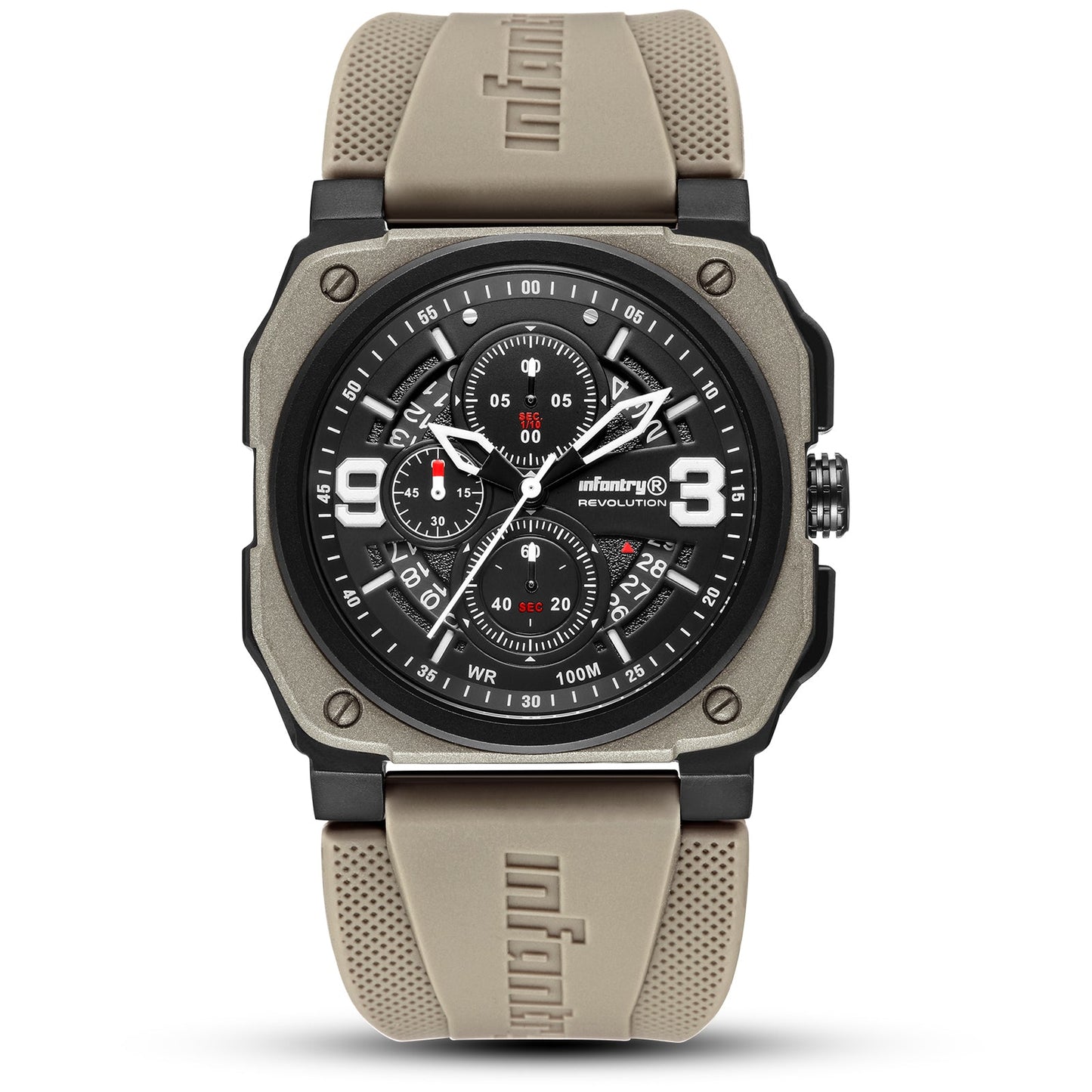 Infantry_Chronograph_Men_s_Watch_-_Black_Derset_Green_waterproof_REVO-CHR-03-V3